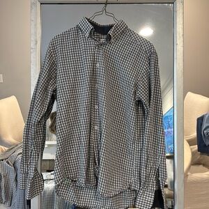 Ingram men’s button down size M. Houndstooth